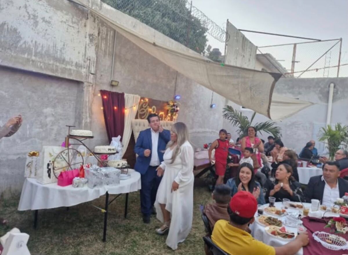 Celebración de boda en el salón